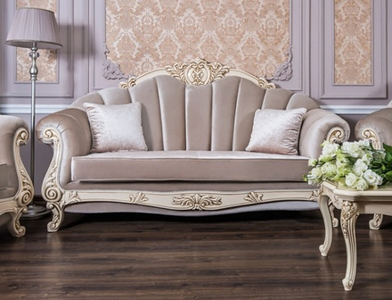 Марселла (Эра) Диван трехместный (крем глянец)