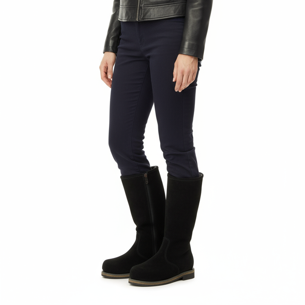 Унты женские из замши