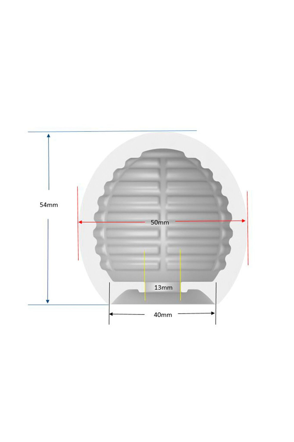 Белый мастурбатор-шар Lucky Ball Type 1 (Цвет: белый)