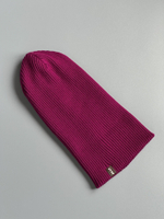 Шапка вязаная весенняя/осенняя МУЛА (Винный)