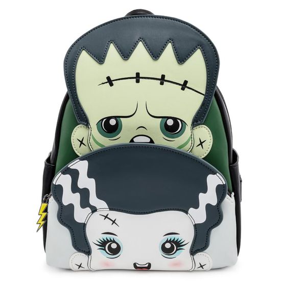 Рюкзак Loungefly Universal Monsters Frankie And Bride Cosplay Mini Backpack UMBK0005
