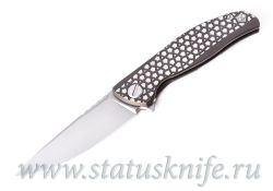 Нож Широгоров F95 Bear Pattern Bronze M390 MRBSфотография - 3