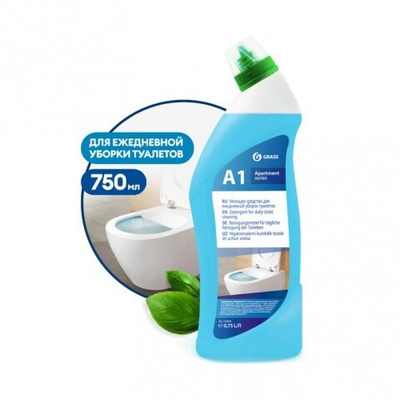 GraSS Моющее средство для ежедневной уборки туалетов "Apartament series А1" 750мл