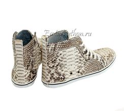 Кеды из кожи питона SH-60
