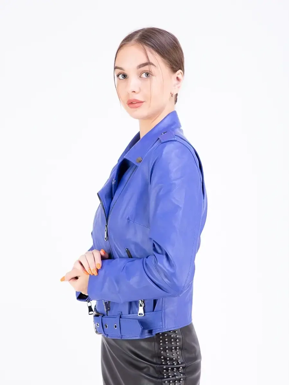 Косуха кожаная из натуральной кожи Турция