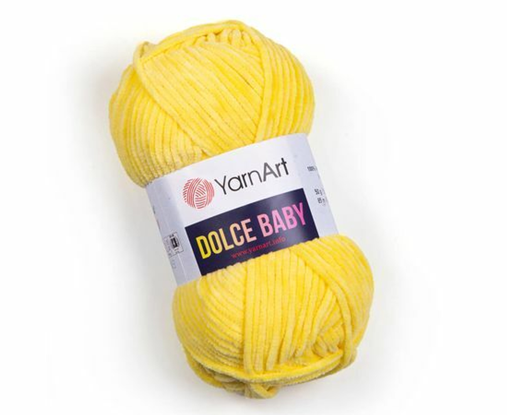 Пряжа Yarnart Dolce Baby (Дольче Бэби), 1 моток, 50 гр, 85 м.