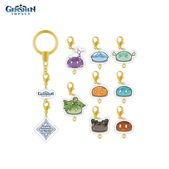 Набор брелков 2023 Fontaine Art Exhibit Chibi Expression Ruin Guard 6976068149644