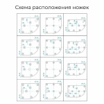 Душевой поддон RGW ST/R-W Stone Tray 16153100-01 100x100 белый
