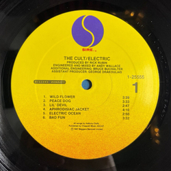 Винтажная виниловая пластинка LP The Cult Electric (USA 1987)