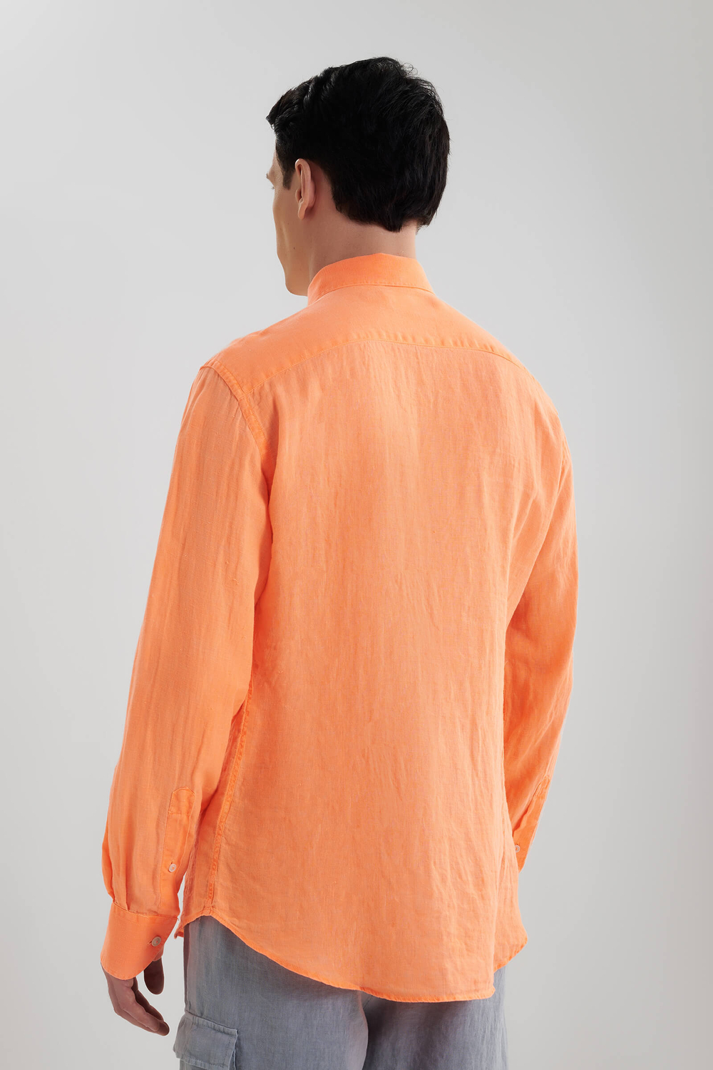 Рубашка MC Saint Barth Pamplona оранжевый неон