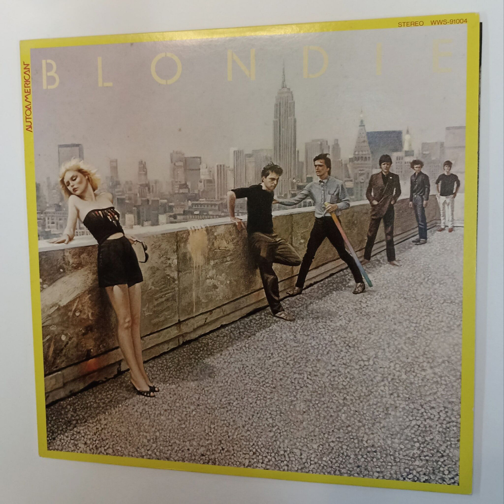 Винтажная виниловая пластинка LP Blondie AutoAmerican (Japan 1980) (No Obi)