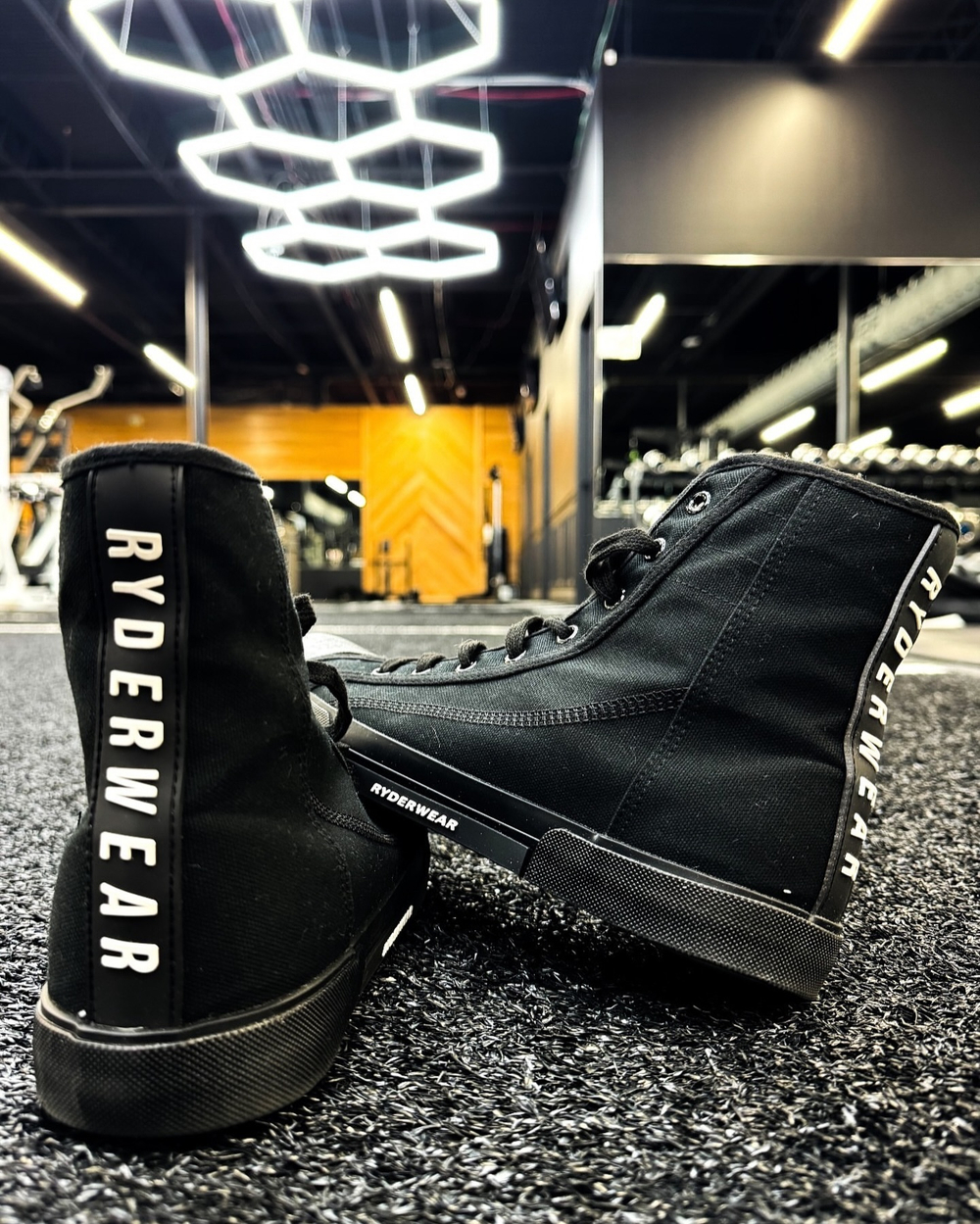 RYDERWEAR Кеды Vulcanised High Top Black