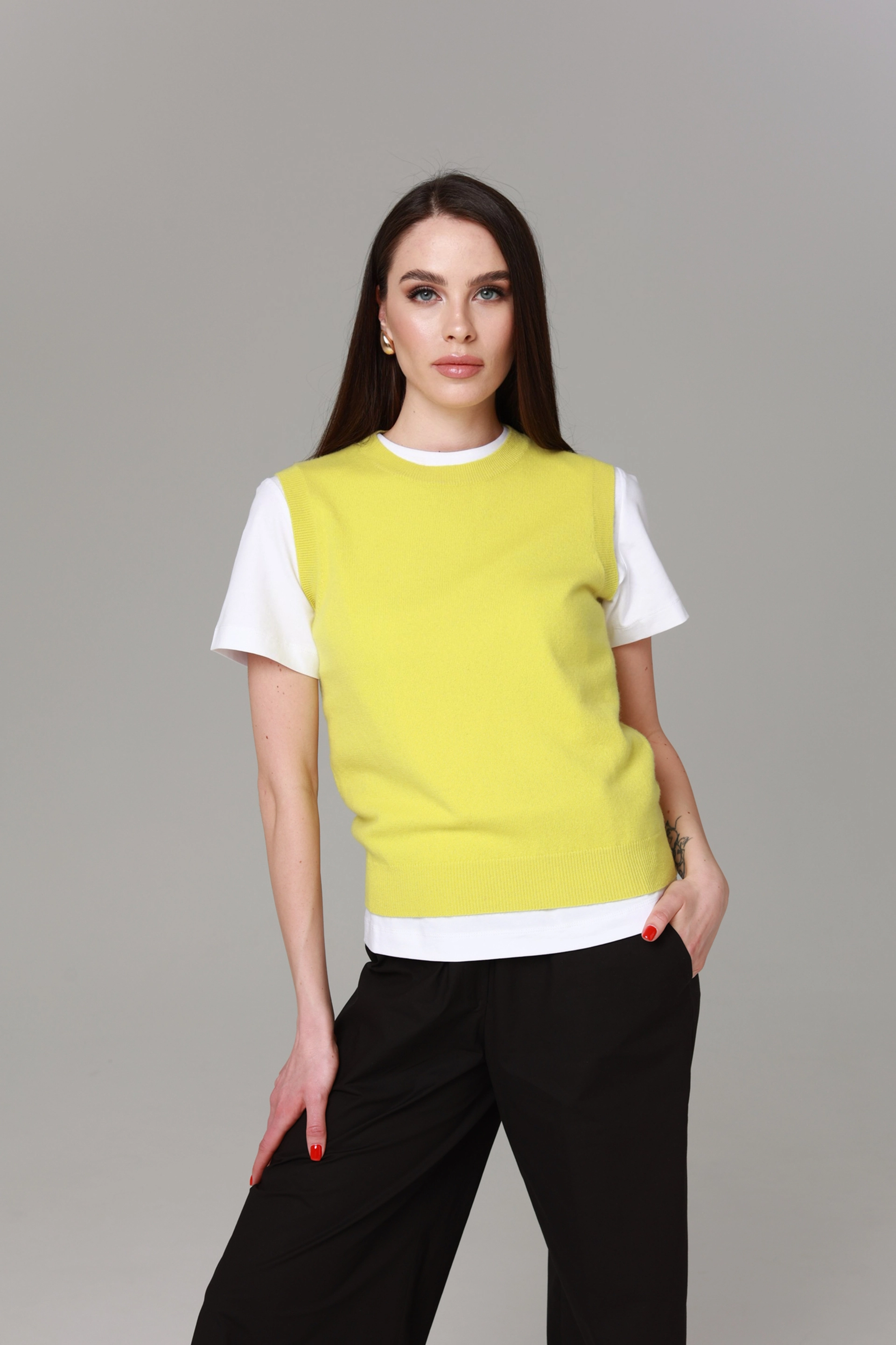 Кашемировый топ