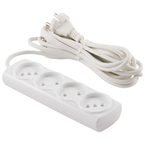 Удлинитель Engy "Премиум" 5м/4роз (ПВС 2х0.75)