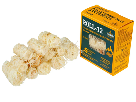 Роллы древесные для розжига ROLL-12  (1/18)