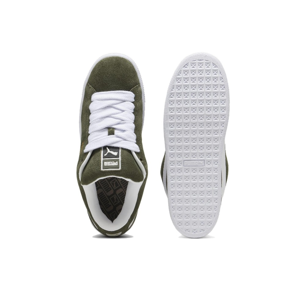 Кроссовки Puma Suede XL 'Green White' 395205‑13
