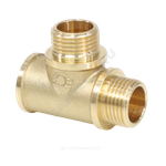 Тройник латунь переходной Ду 20х15х20 (3/4"х1/2"х3/4") ВР/НР/НР VALFEX VF.133.L.034.012.034
