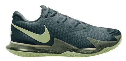 Мужские кроссовки теннисные Nike Zoom Vapor Cage 4 Rafa - зеленый