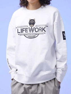 Свитшот с логотипом hipdok face