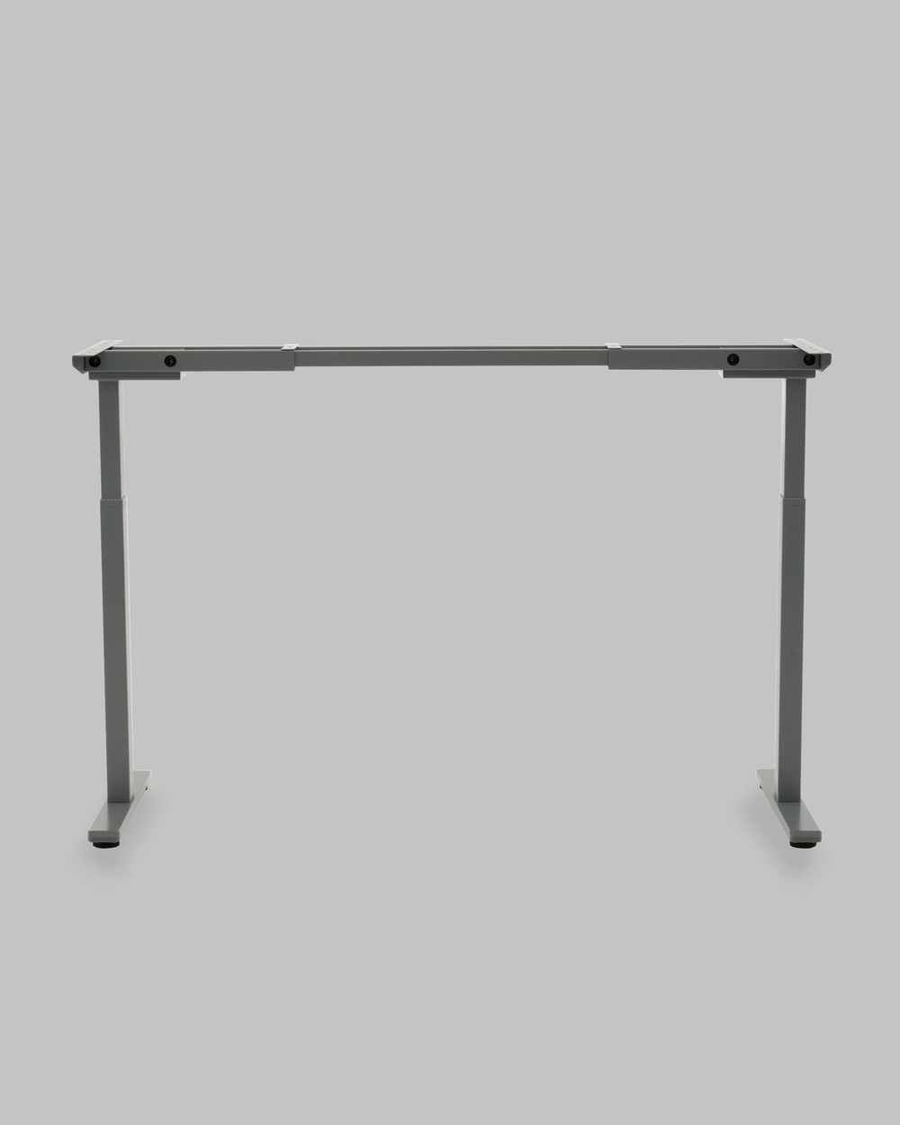 Подстолье для стола с электроприводом и регулировкой высоты, 2 мотора, память 3 уровня высоты, серый
