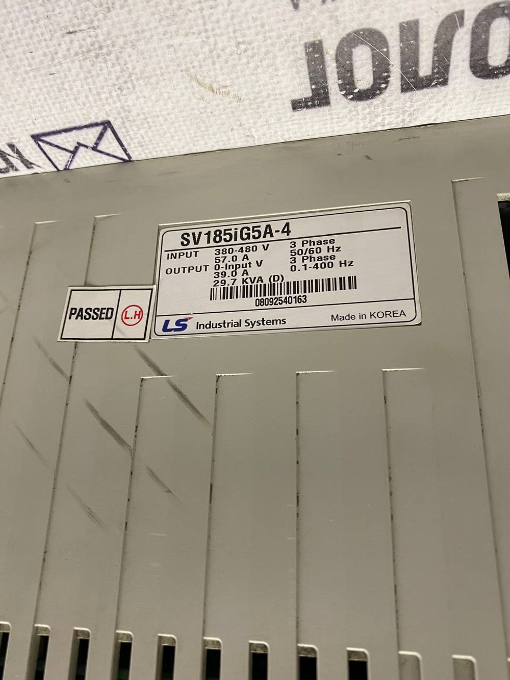 LS Electric LS SV185IG5A-4* б/у