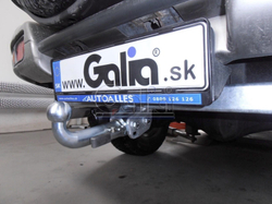 Фаркоп оцинкованный Galia N027A для Ford Maverick 1993-2000, Nissan Terrano 1993-2002(паспорт и сертификат в комплекте)(без электрики)