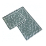 Набор ковриков для ванной комнаты хлопковые ZALEL 55х90+45х55 DESEN 1