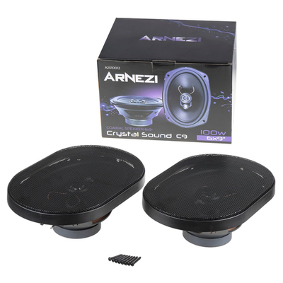 Колонки ARNEZI Crystal Sound С9, 6х9" 3-х полосные, 2шт, , Max Вт ARNEZI A2010012