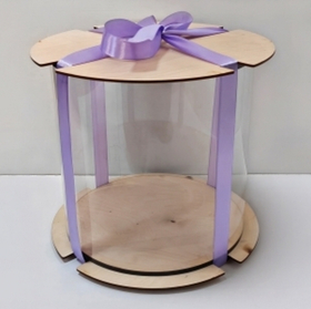 Тубус усиленный дерево. многоразовый. 24 диаметр х 24 высота