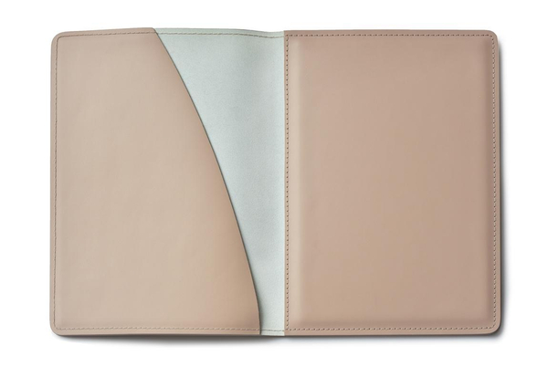 Папка "НА ПОДПИСЬ" из кожи цвет CAFE LATTE