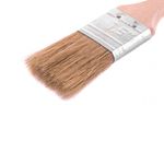 Кисть плоская "Стандарт" 1,5" (38 мм), натуральная щетина, деревянная ручка// MTX 82525