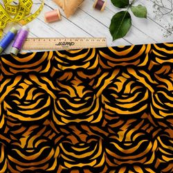 Ткань премиум дюспо фантазия на звериную классику