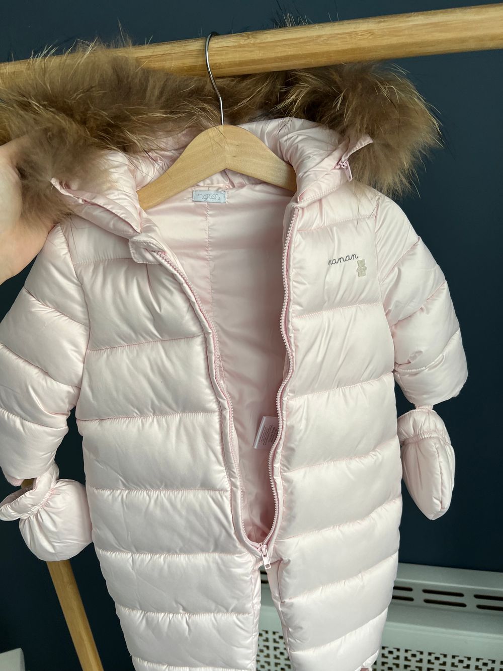 Зимний комбинезон Nanan, 3-6 мес. (68)