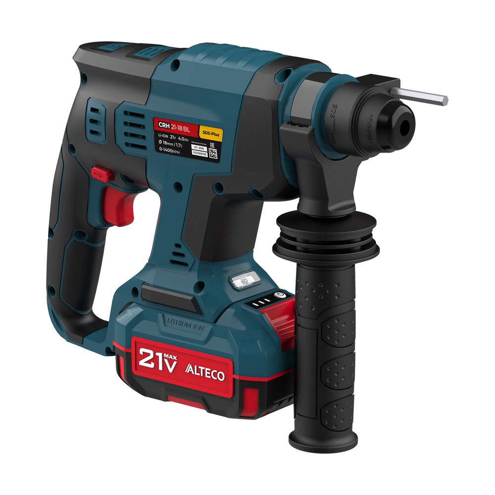 Бесщеточный аккумуляторный перфоратор ALTECO CRH 21-18 BL