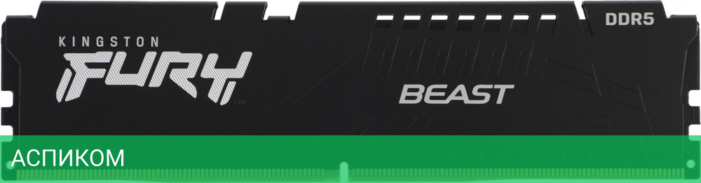Оперативная память Kingston Fury Beast Black Expo 16Gb (KF560C30BBEK2-16)