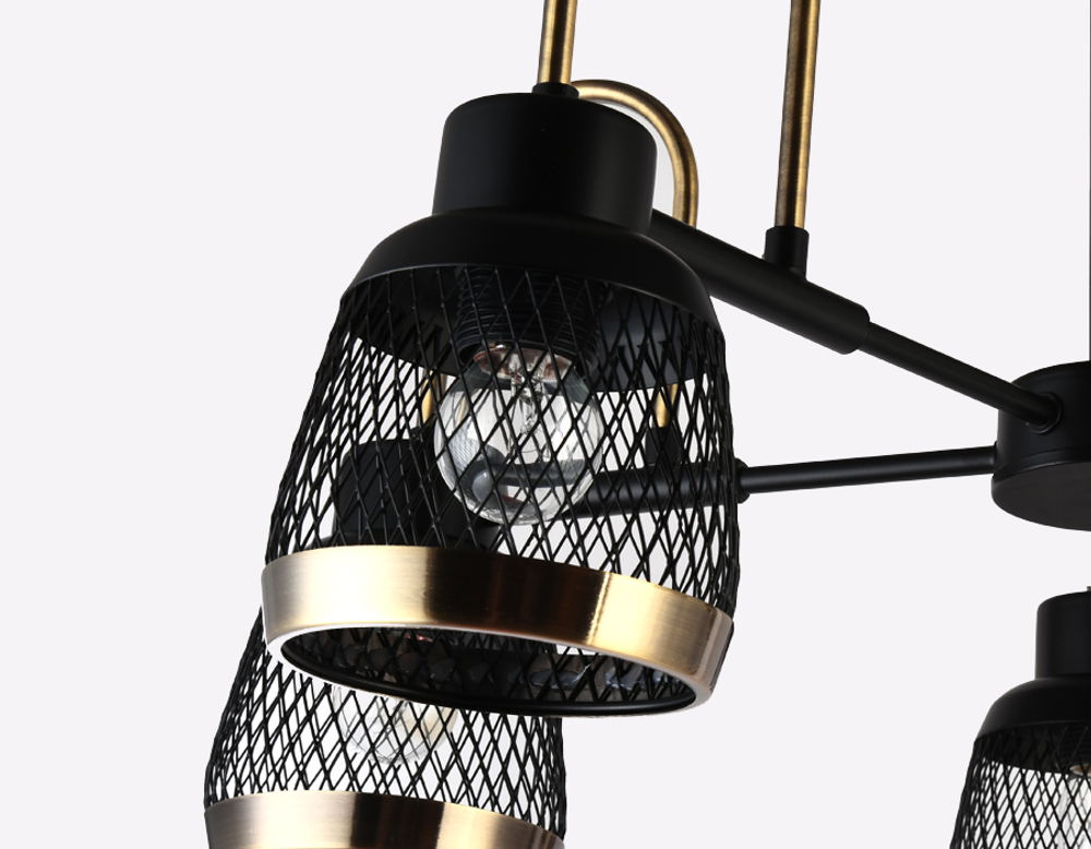 TR8002/5 SB/BK бронза/черный E27 max 40W D640*440