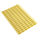Наклейка "220В" (10x15) EKF PROxima (100.00 шт.)