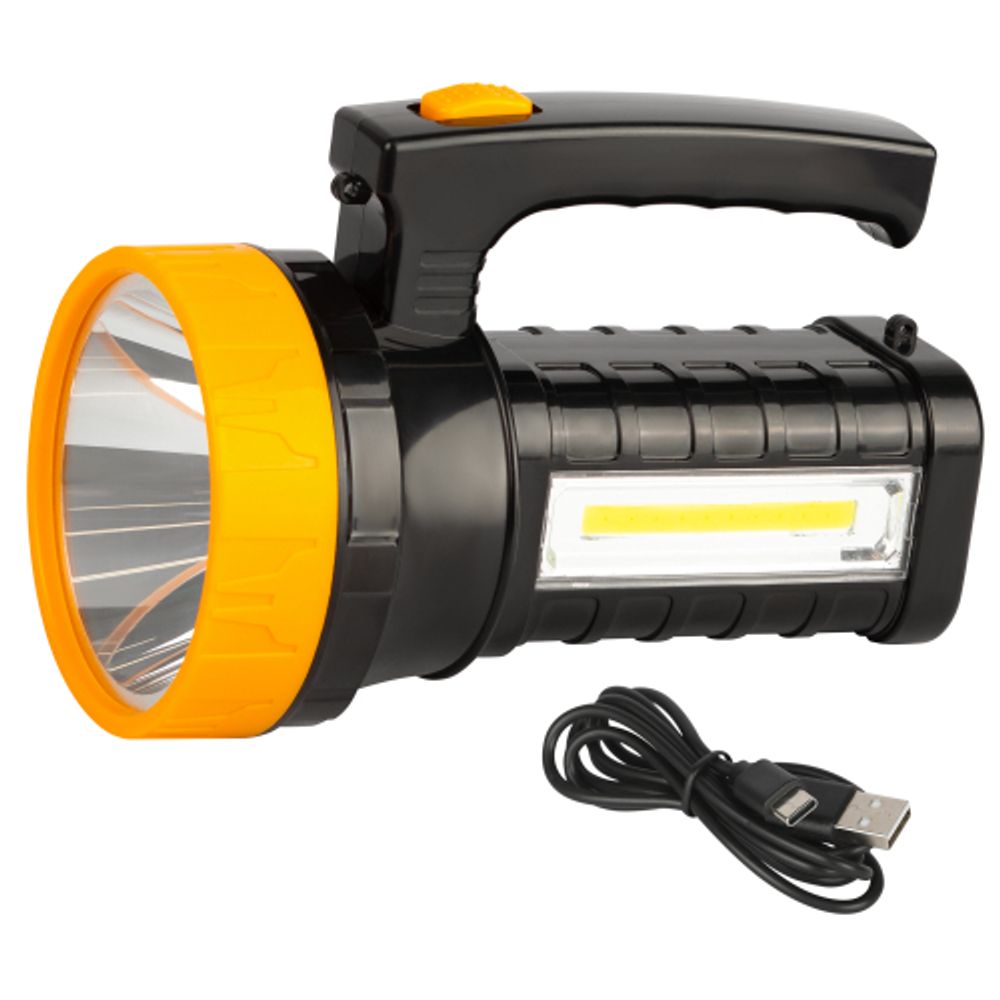 Светодиодный фонарь Трофи PA-505 прожекторный аккумуляторный со встроенным светильником