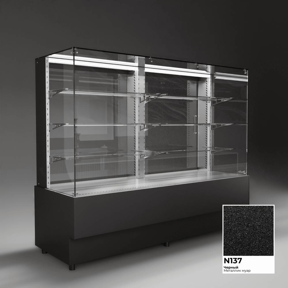 Напольная кондитерская холодильная витрина Finist AIR DOUBLE