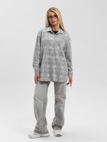 Рубашка Вселенная Виотекс СЕРЫЙ