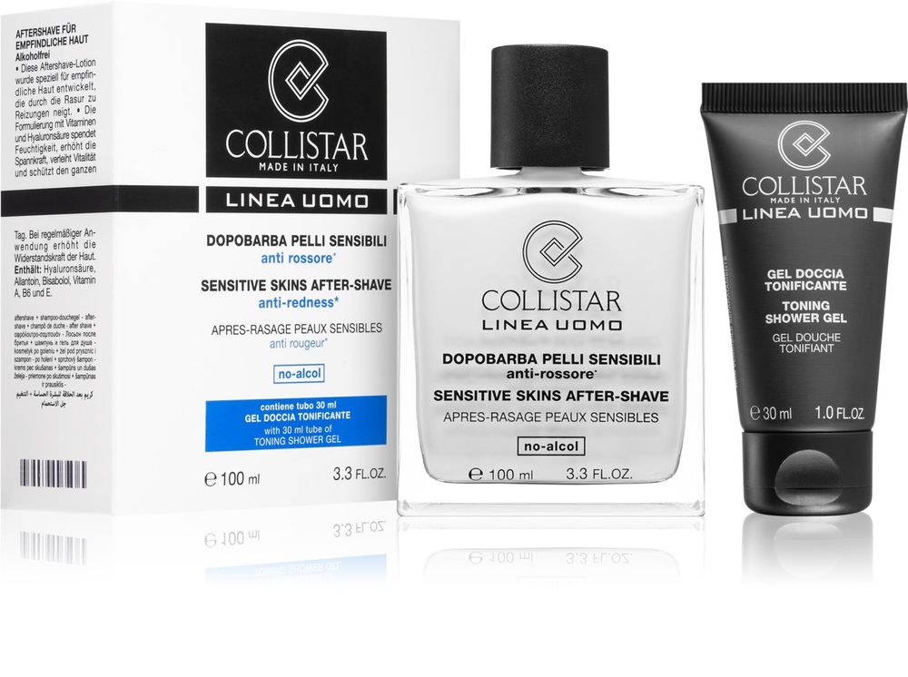 Collistar Uomo Sensitive Skins After-Shave набор (после бритья) для мужчин