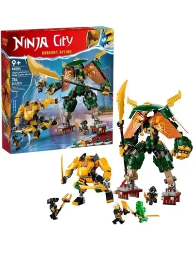 Конструктор Командные роботы Ллойда и Арин 784 детали