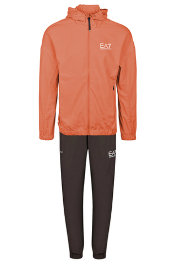 Мужской теннисный костюм EA7 Man Woven Tracksuit - разноцветный