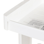 Полка универсальная, пластик, 4 секции, 39х35х108 см, на колесах, SPE34381-1