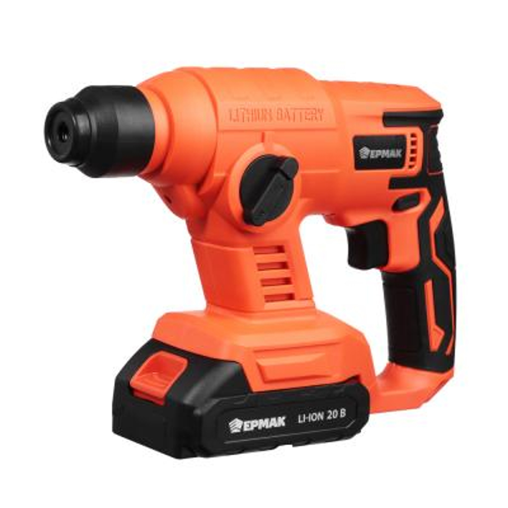 Перфоратор аккумуляторный 20В, 1АКБ и ЗУ Ермак