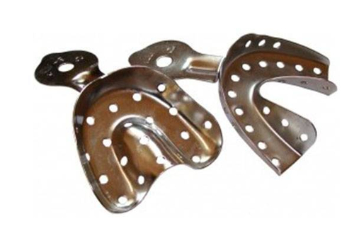 Ложка слепочная металлическая длч верхней и нижней челюсти