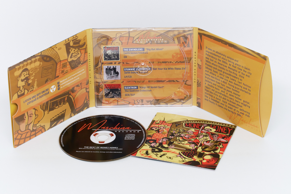 CD: V/A — «The Best of MONEY HONEY 1994–2001» (2019) [Limited Edition]