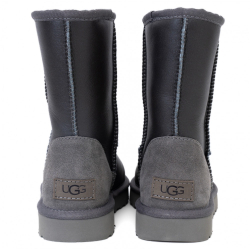 UGG Classic Short Metallic Grey