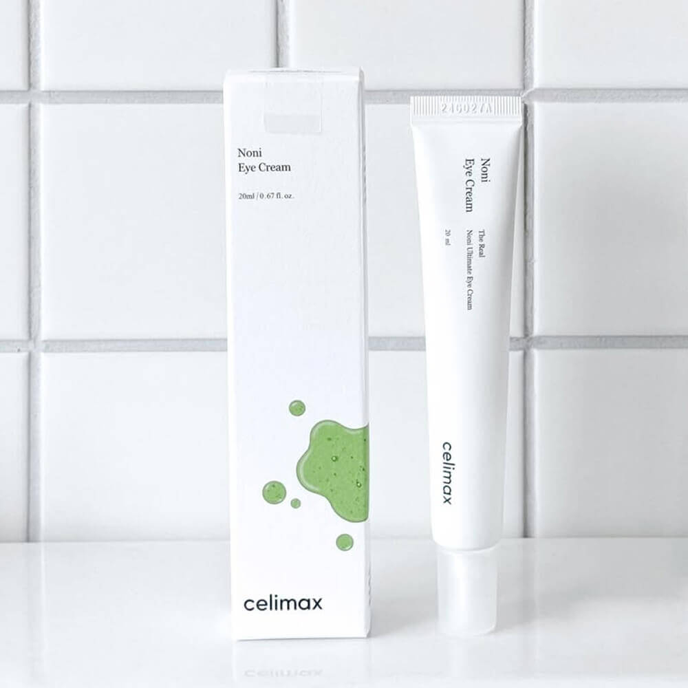 Восстанавливающий крем вокруг глаз с нони и пептидами Celimax The Real Noni Ultimate Eye Cream