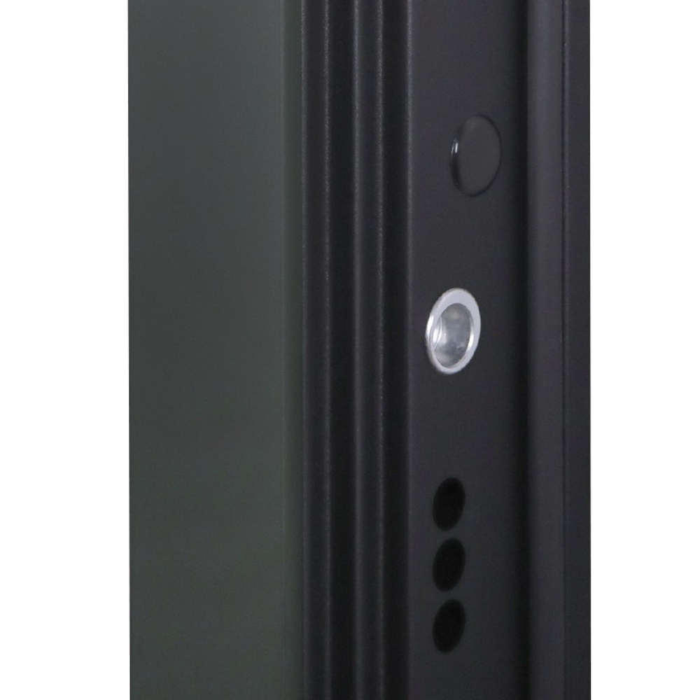 Стальная дверь "Санторини" с зеркалом (биометрический замок).